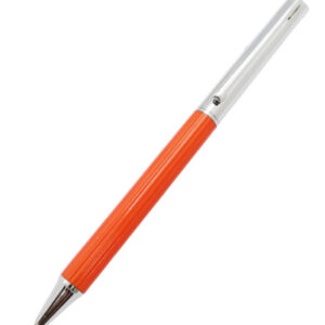 Penna a sfera Pierre Cardin arancio e argento – Eleganza e scrittura di classe (mod.PCPCD01594)