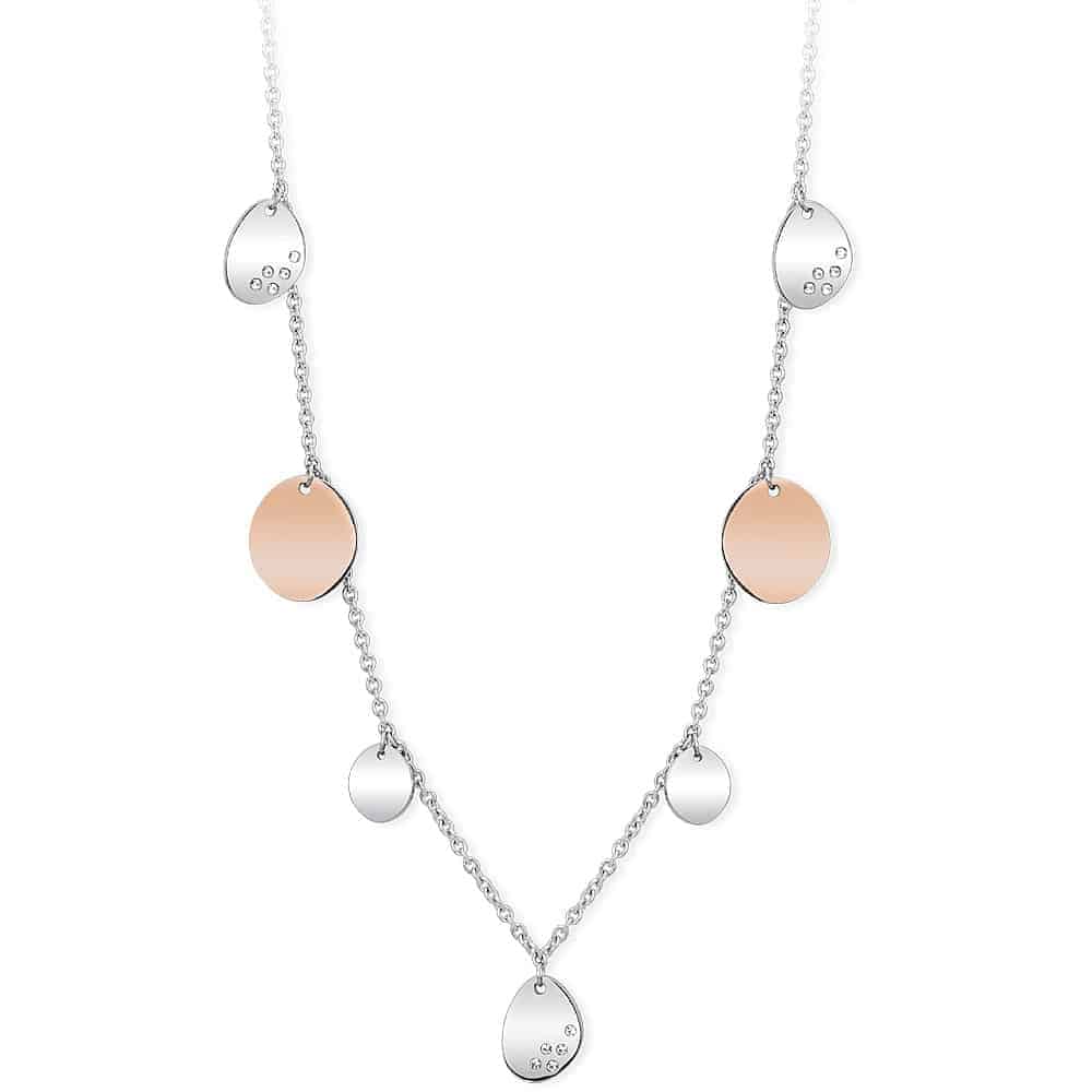 Collana lunga 2Jewels in acciaio bicolore (mod.8052469370219)