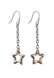 Orecchini 2Jewels stella pendenti bicolore (mod.261052)