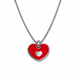 Collana con Cuore Rosso (mod. 312202515511)