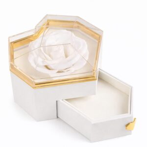 Scrigno Rosa Bianca Eterna (mod. SCETERNITY)